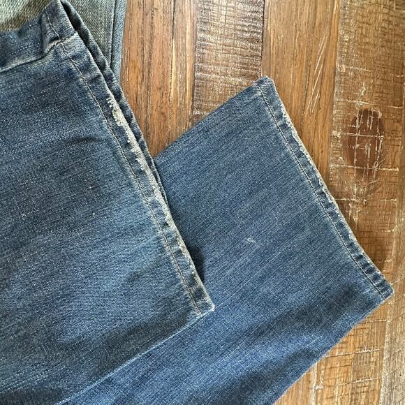 JOE'S JEANS BOOTCUT WOMEN’S 32 BLUE VINTAGE SERIES DISTRESSED MADE IN USA - Picture 4 of 9